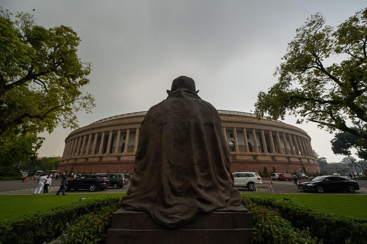 The protest will be lodged ahead of the President's address to the joint sitting of Parliament in the Central Hall, heralding the start of the budget session, they said. (PTI Photo)