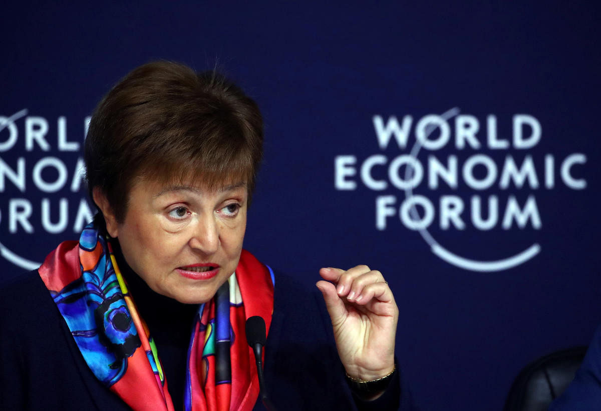 IMF Managing Director Kristalina Georgieva (AFP Photo)