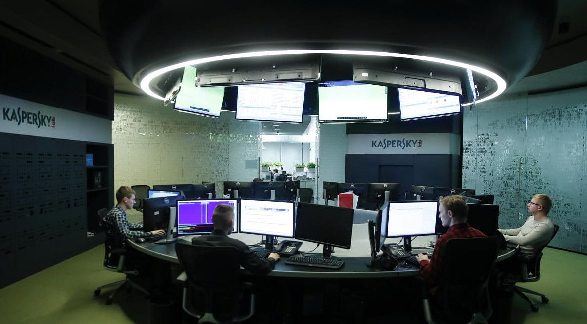 Employees at Kaspersky Lab, Moscow  (Credit: Reuters File Photo)