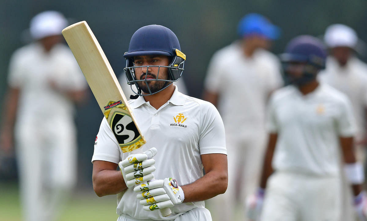 Karnataka skipper Karun Nair said his team must learn to maintain sustained pressure on the oppositions. DH FILE PHOTO 