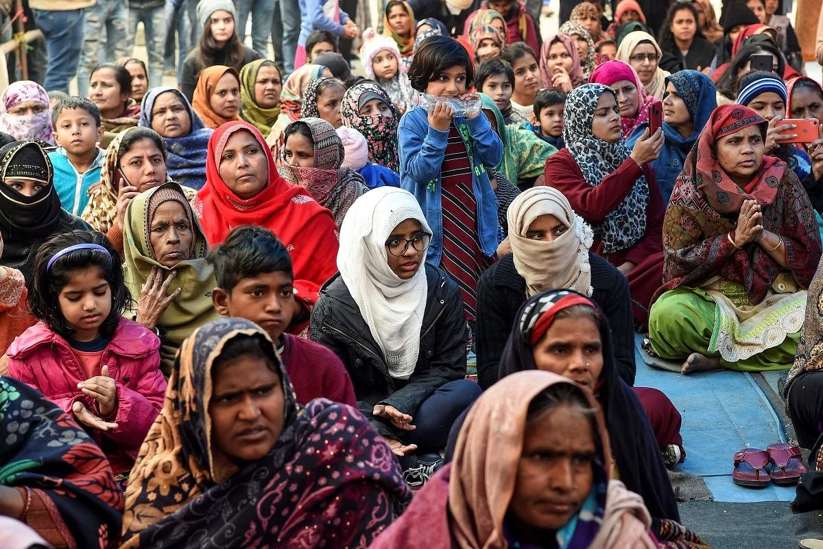 In the letter, the groups alleged how during the election campaign, the statements made by the BJP leaders urging their followers to inflict violence on women protesting against the CAA, NRC and NPR have created an "atmosphere of violence".(Representative Image/AFP Photo)