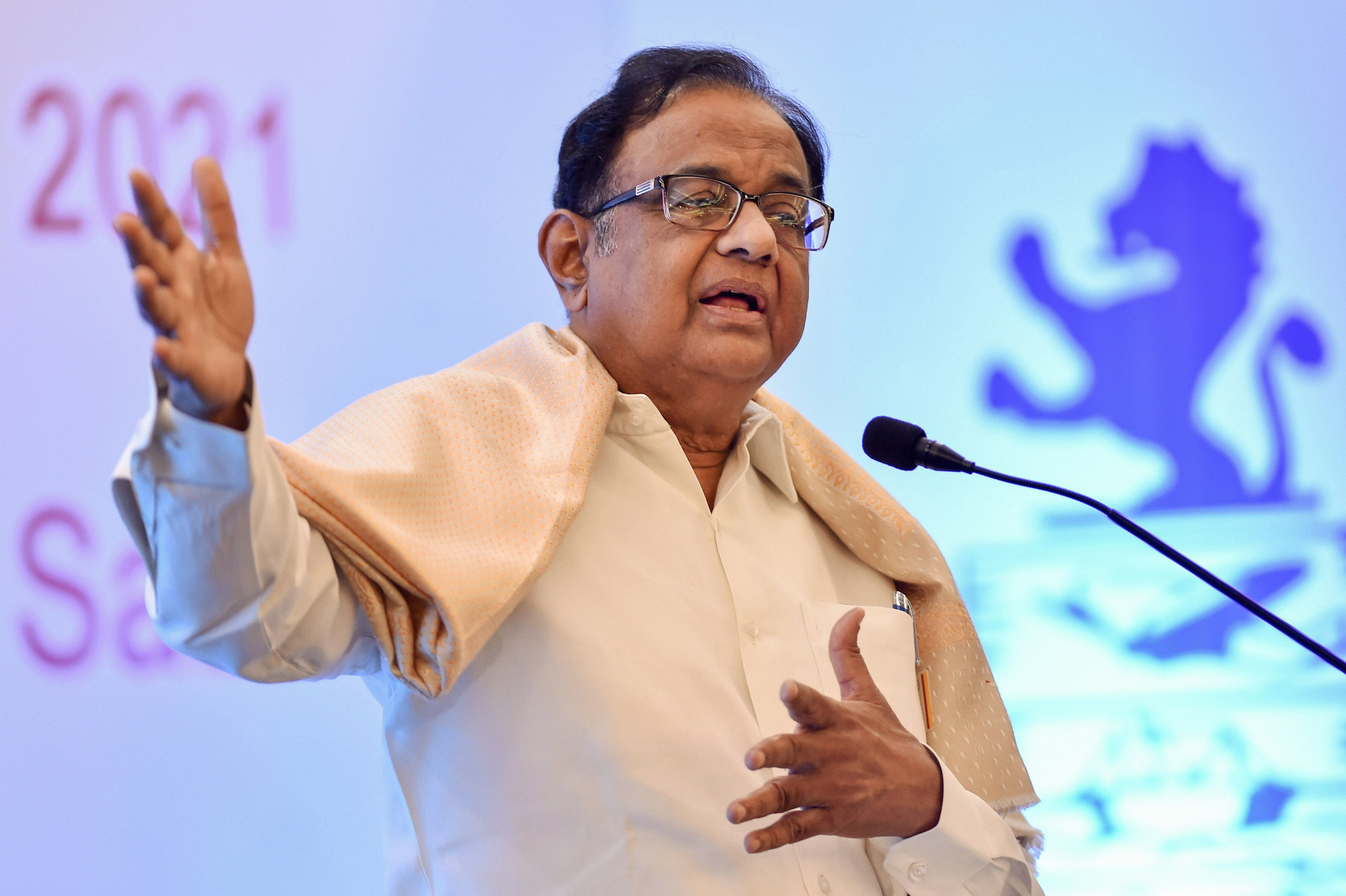 Contending that the managers of economy are “incompetent”, Chidambaram said the government should revive or energise three of the four engines of growth. (Credit: PTI Photo)