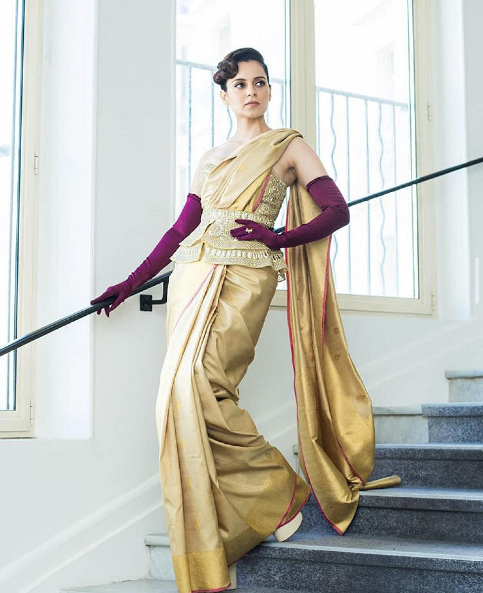 Kangana Ranaut at Cannes.