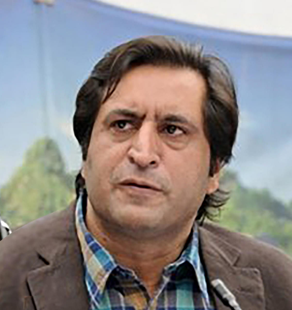 People's Conference chairman Sajjad Lone