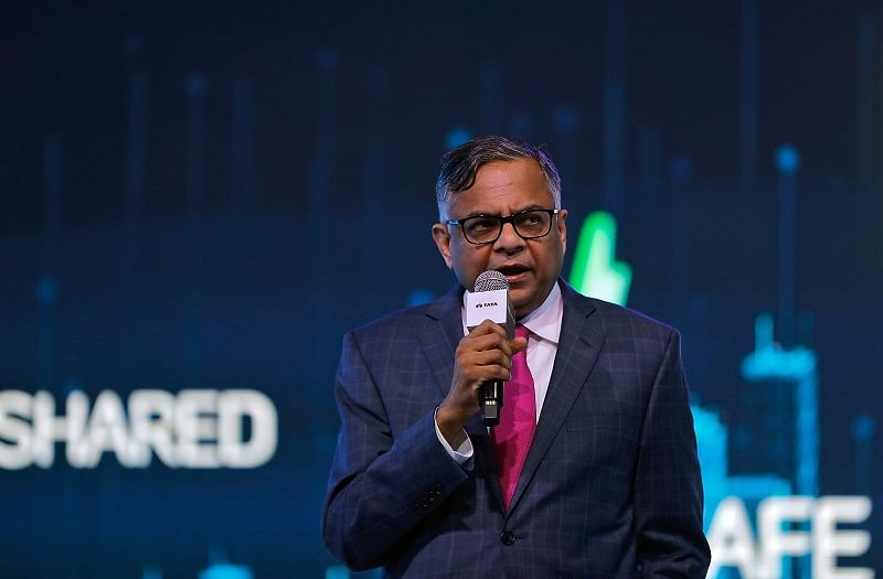 N Chandrasekaran, Chairman of Tata Sons. (Reuters Photo)