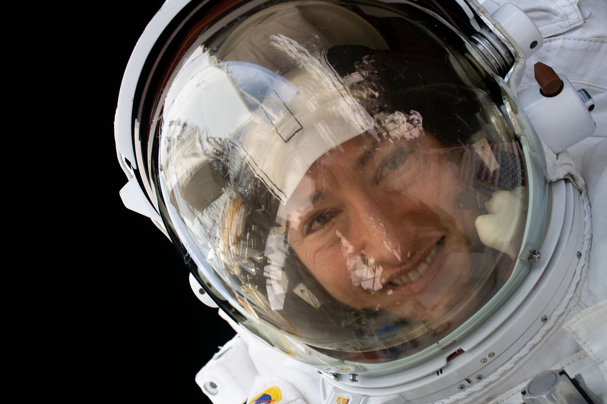 NASA astronaut Christina Koch. (AFP Photo)
