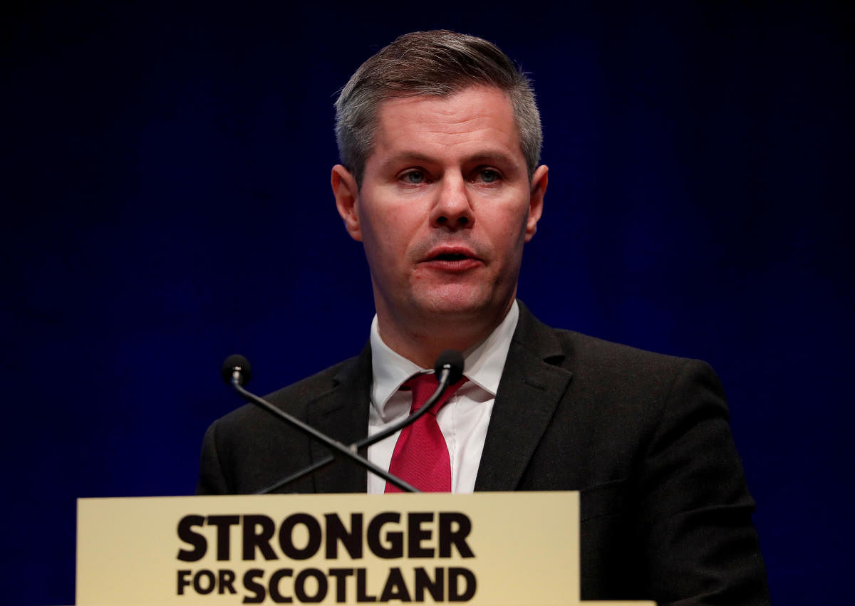  Scotland's Finance Secretary Derek Mackay (Reuters Photo)