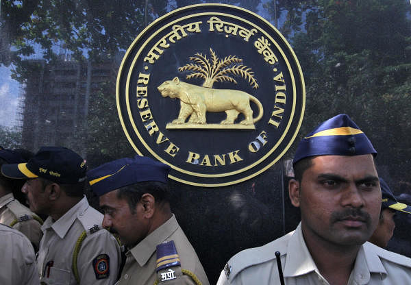 Reserve Bank of India logo. (PTI Photo)