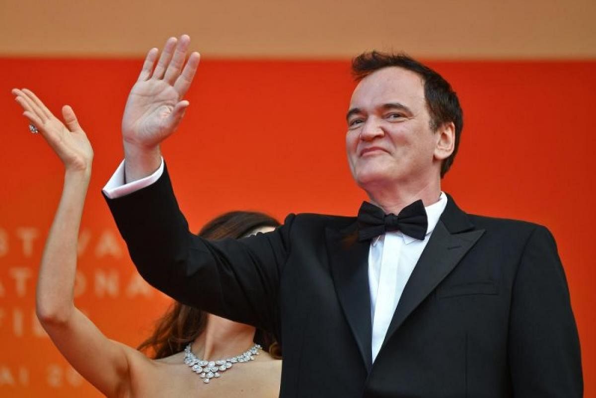 Quentin Tarantino once threatened to beat up host David Letterman. (Credit: AFP photo)