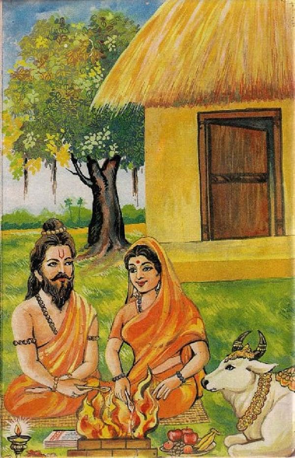 Depiction of Vashishtha (Wikipedia Photo)