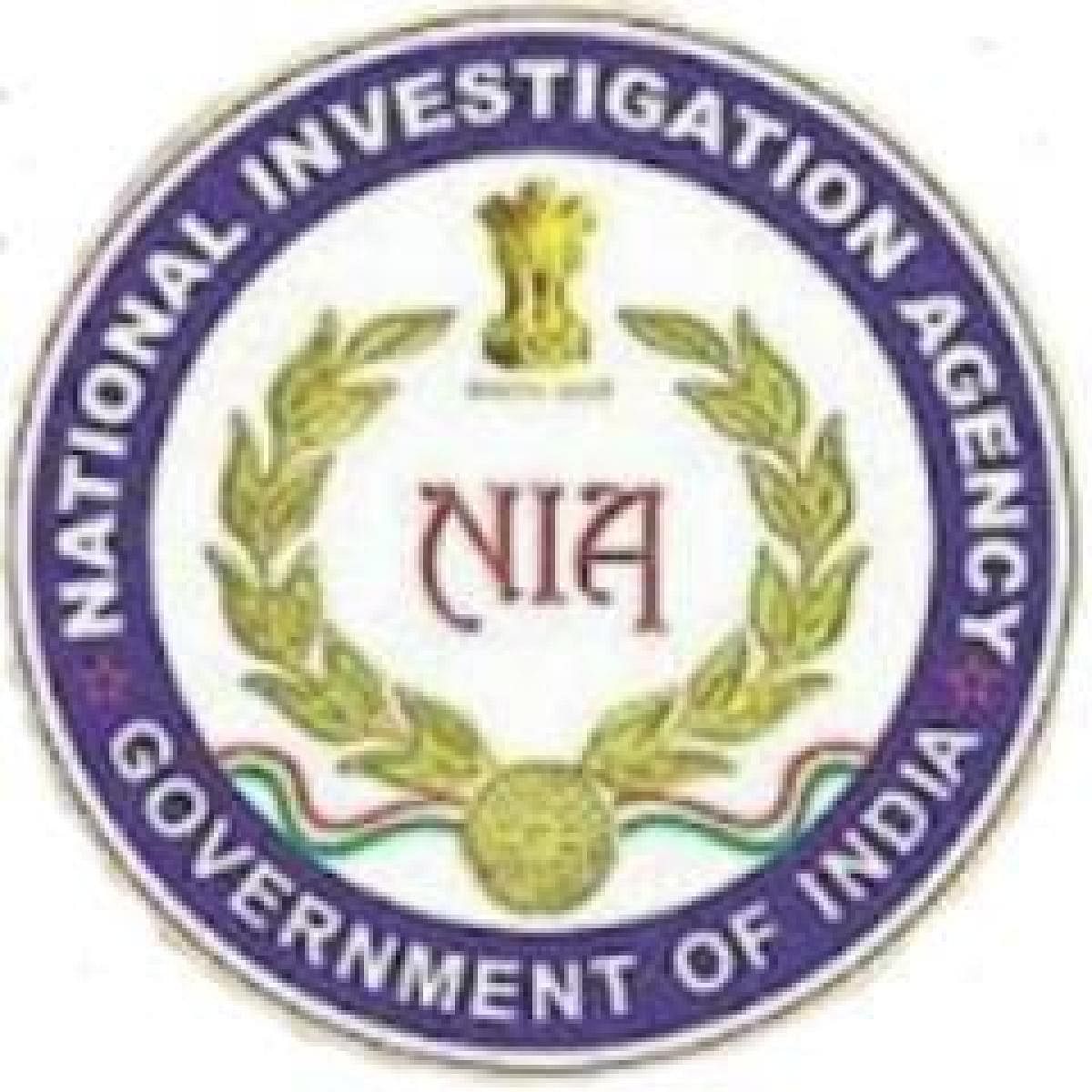 Logo of National Investigation Agency. ( Photo: Twitter/@NIA_India)