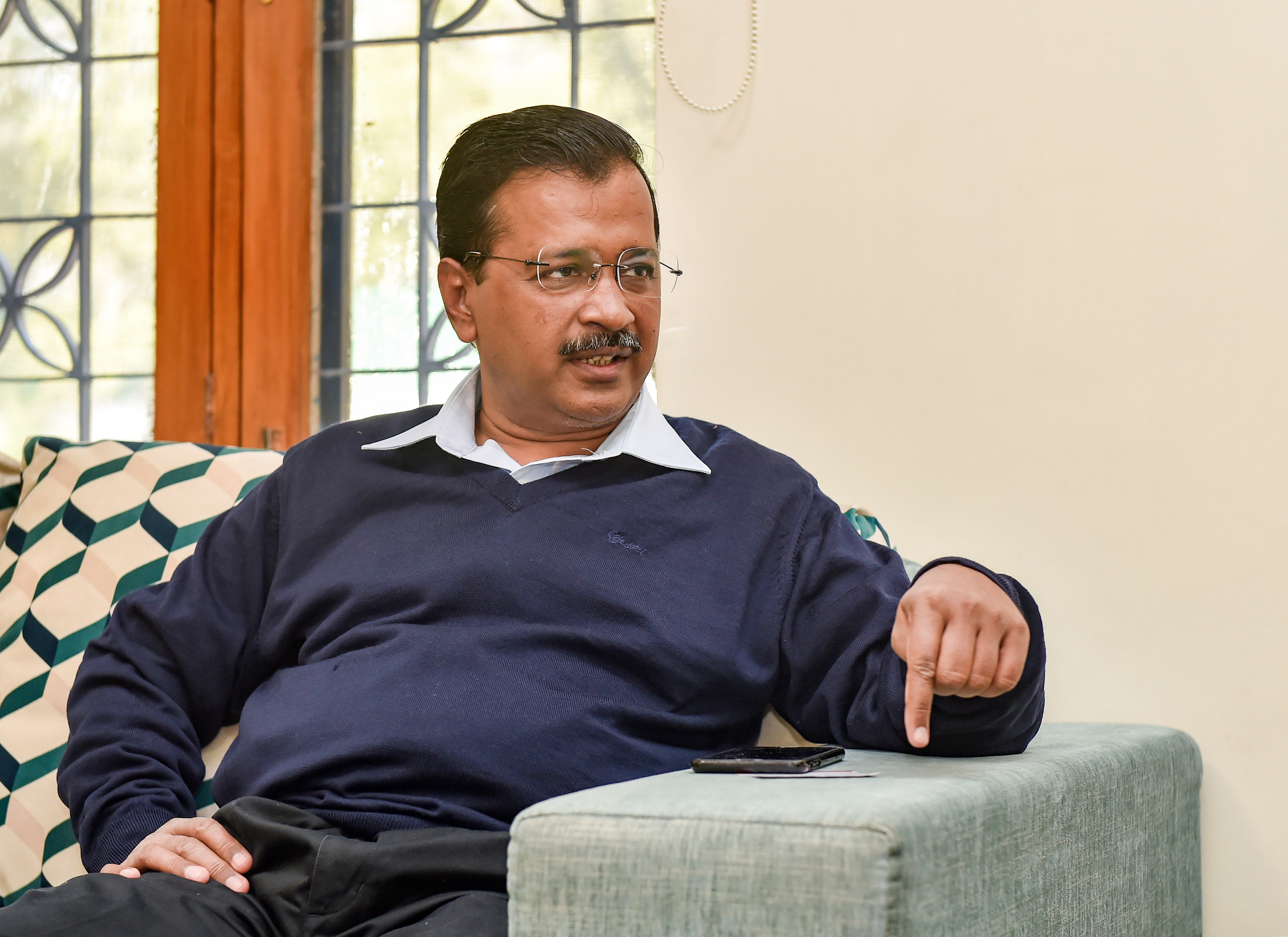 elhi Chief Minister and Aam Aadmi Party (AAP) National Convenor Arvind Kejriwal. (PTI Photo)