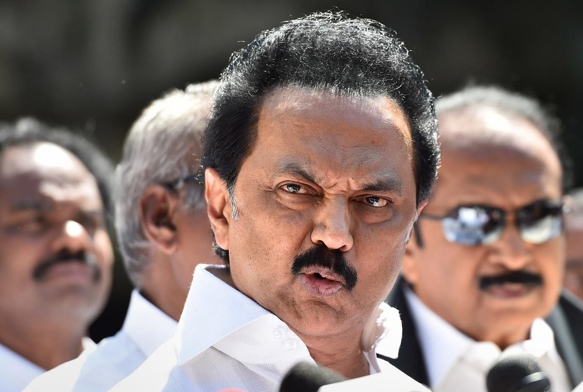 On February 2, Stalin launched the campaign of the DMK- led alliance which comprise among others the Congress. (PTI Photo)