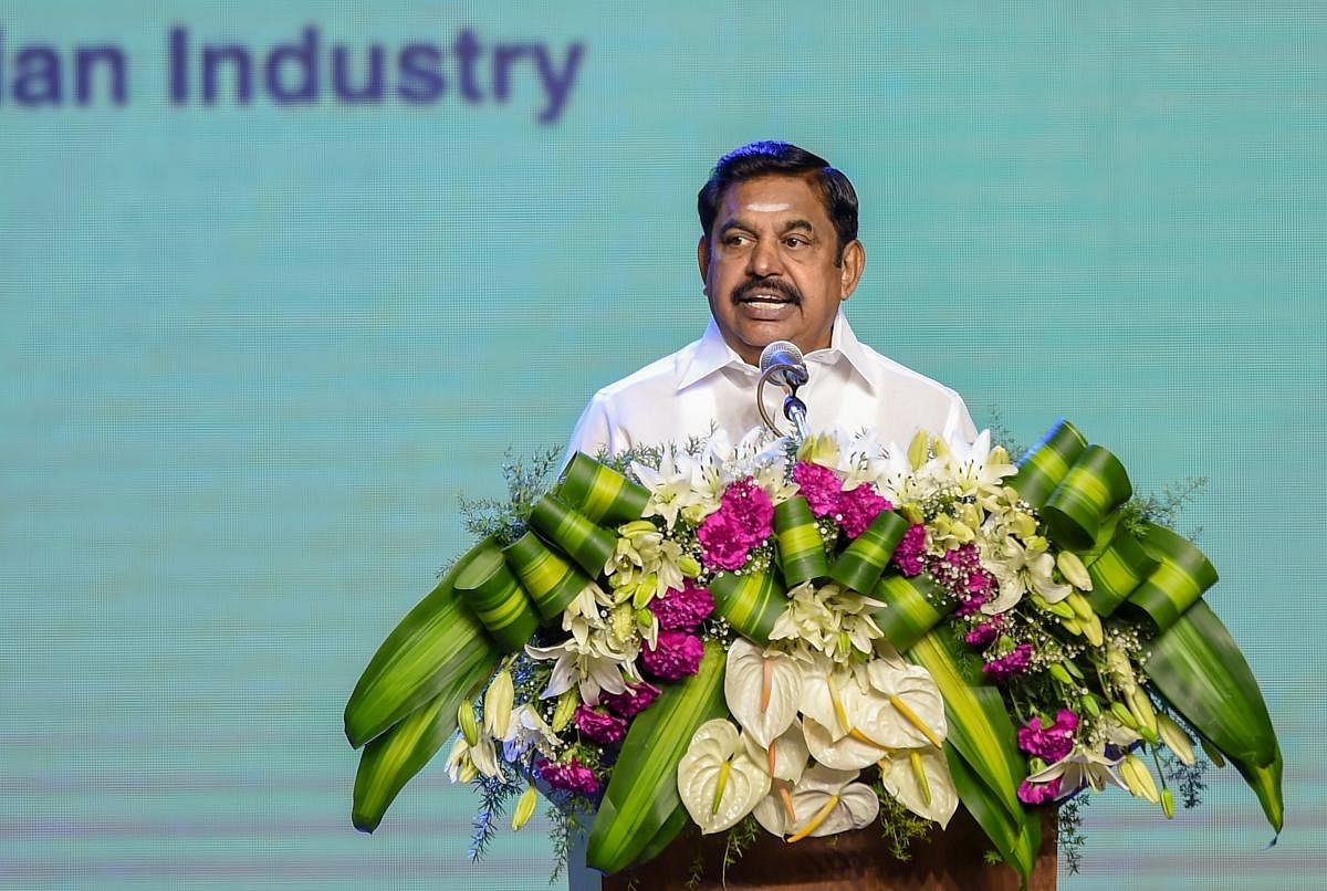Tamil Nadu Chief Minister Chief Minister K Palaniswami. Credit: PTI Photo