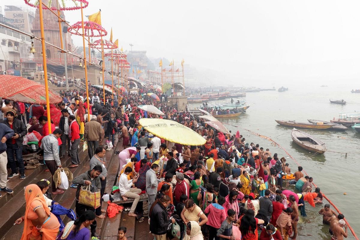 Varanasi, a holy city, has been paired up with another holy city Amritsar which need to improve its performance under the mission. Credit: PTI Photo