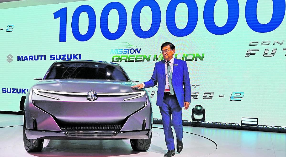 Electric car in on sale maruti suzuki