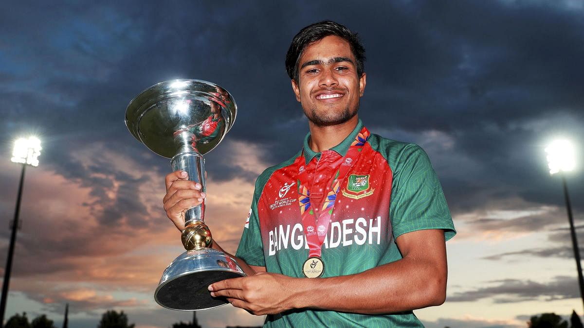 Bangladesh U19 cricket team captain Mohammad Akbar Ali. (PTI Photo)