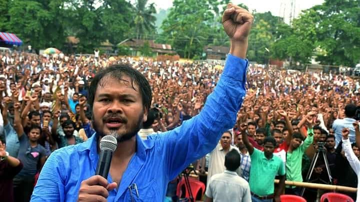 Gogoi, also an RTI activist, has been in judicial custody since December 26. He had mobilised public protests against the CAA across several districts in Upper Assam before his arrest on December 12. Credit: Facebook (akhil.gogoi)