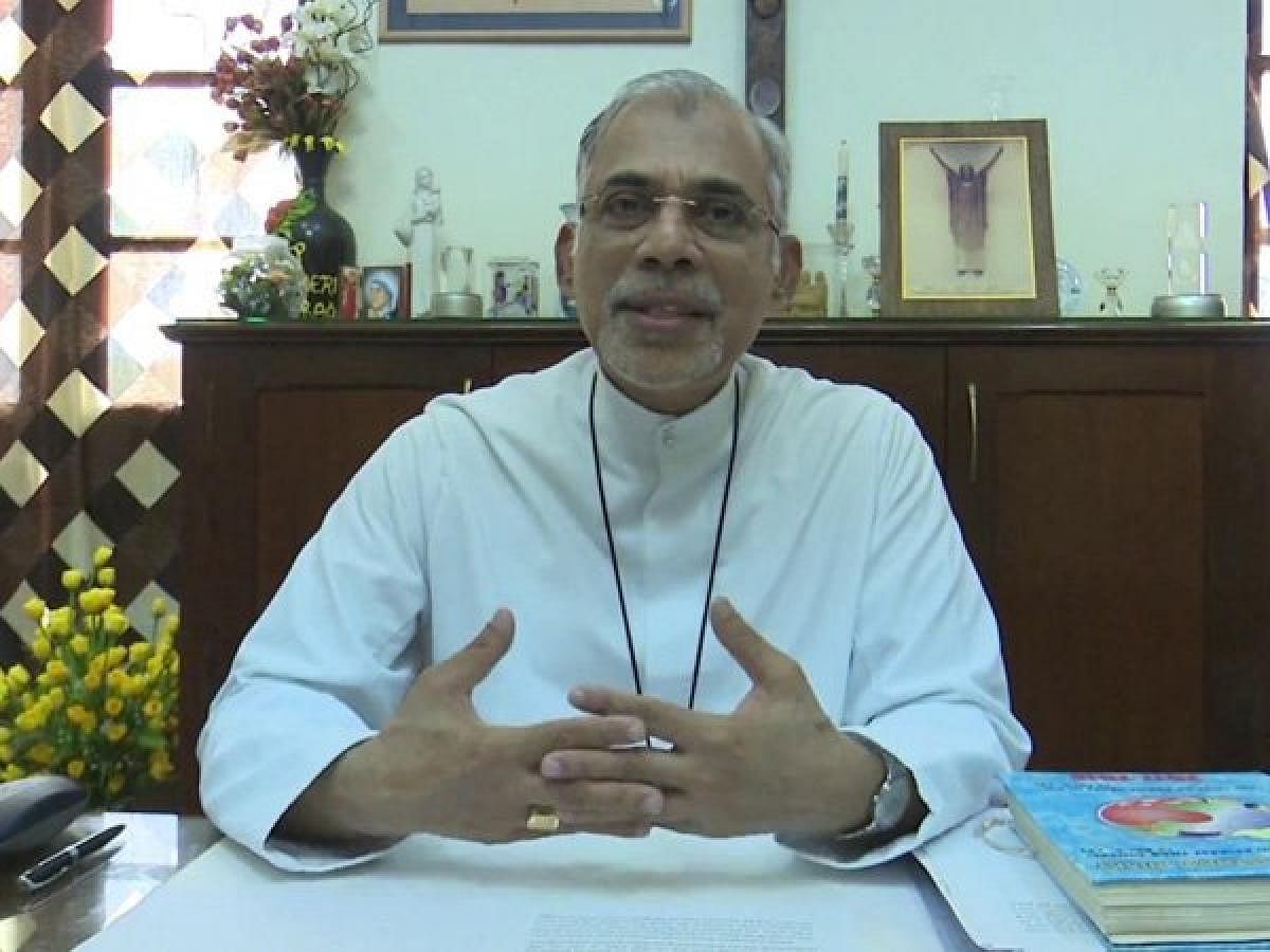 After Archbishop of Goa and Daman Father Filipe Neri Ferrao, image courtesy ANI/Twitter