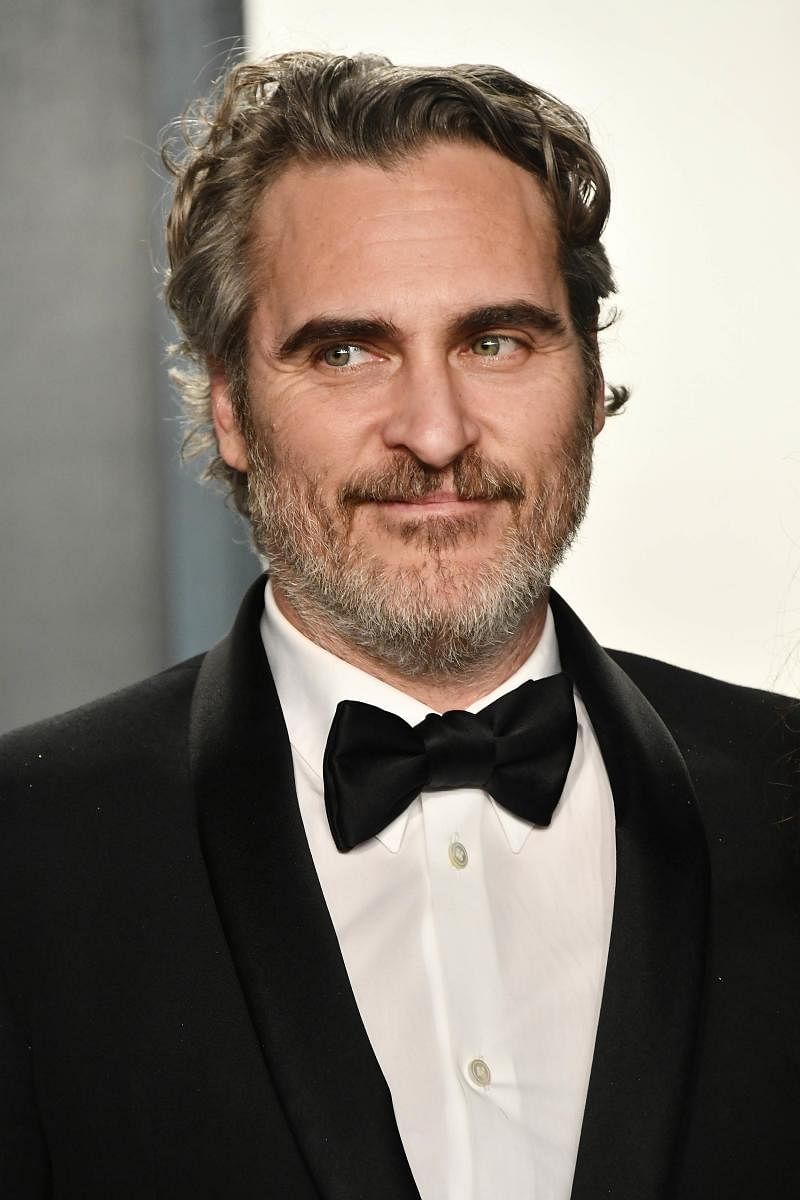 Joaquin Phoenix bagged his first Oscar on Sunday. (AFP photo)