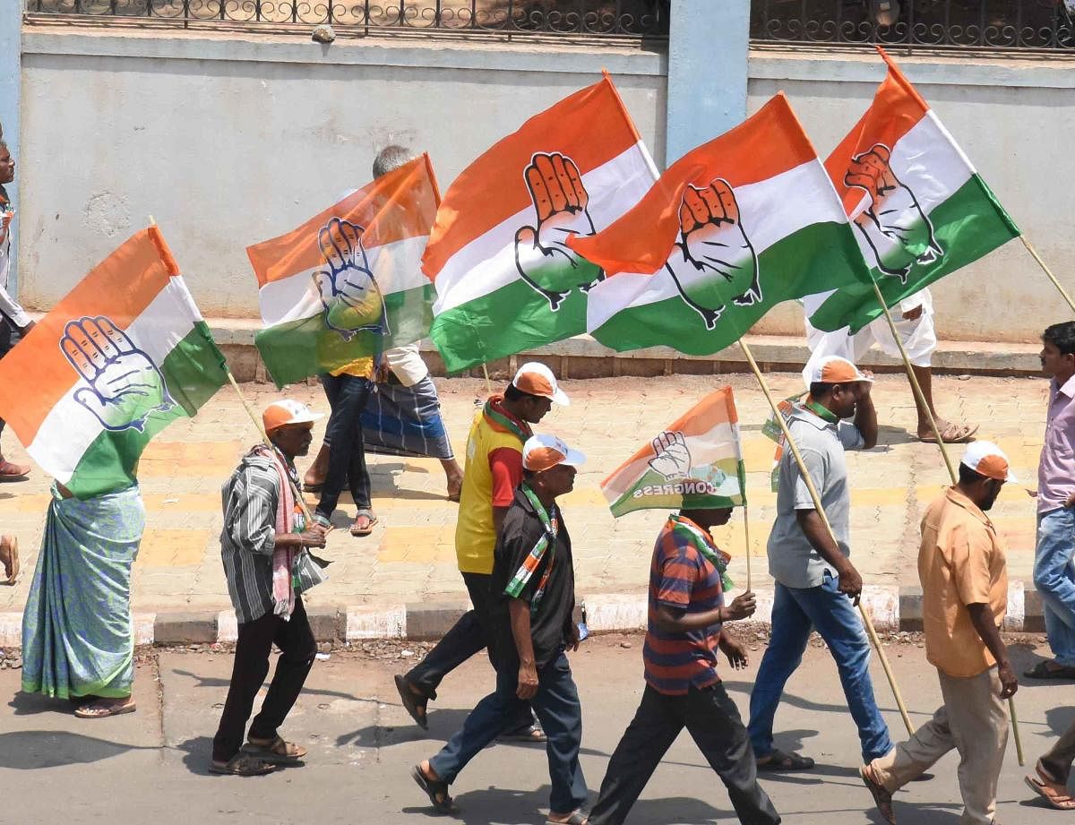 Congress flag (DH File Photo)