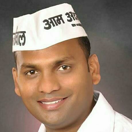 AAP's Rohit Kumar (Credit Facebook)