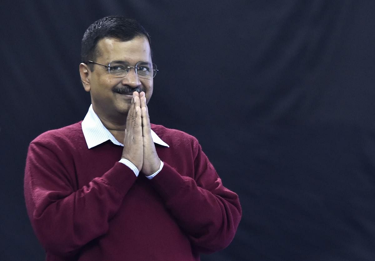Arvind Kejriwal has raised the bar for his adversaries, from putting forth a report card for the party to slashing electricity bills, providing free bus and metro rides for women, setting up wifi points and 'mohalla' clinics. (PTI Filr Photo)