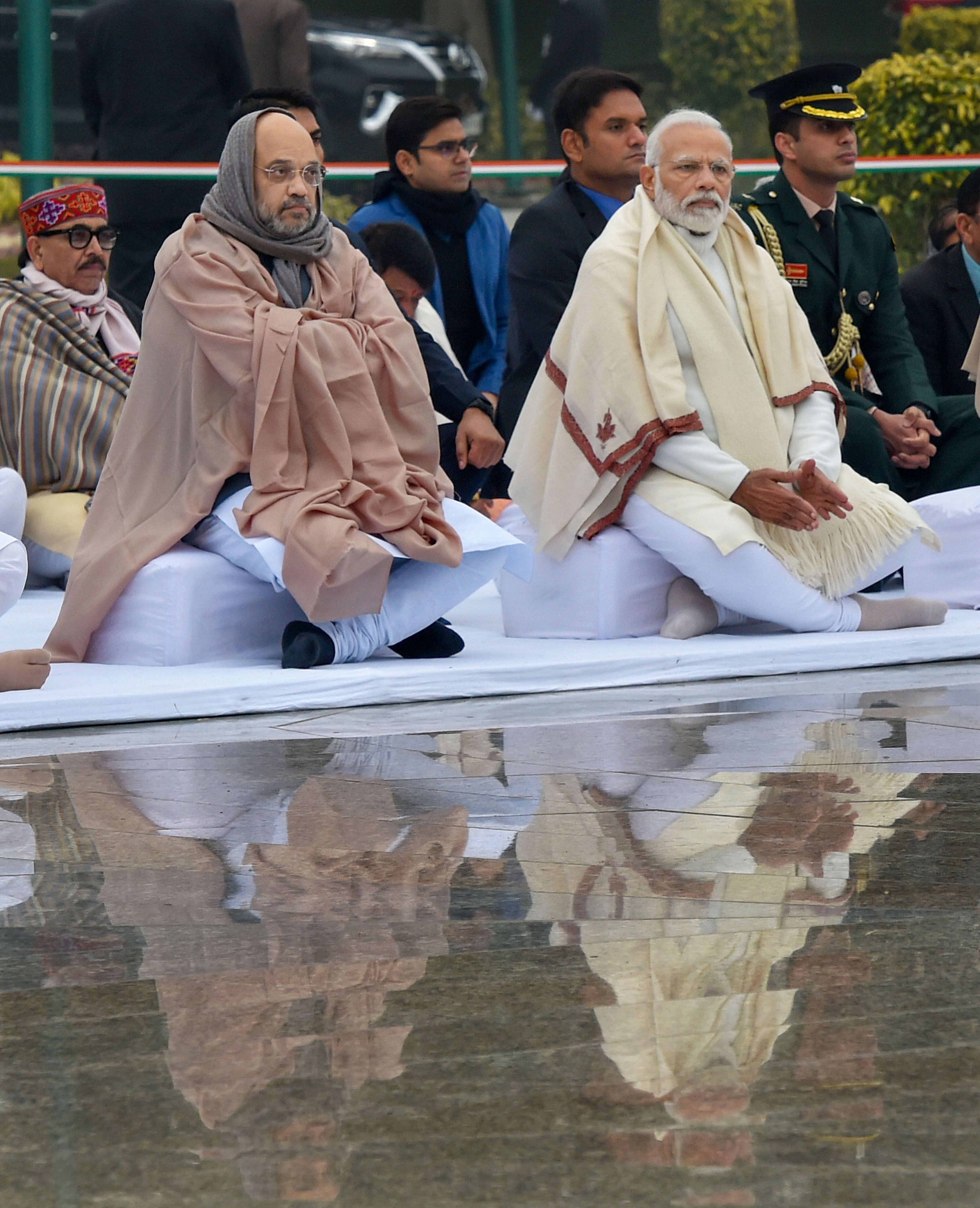 Prime Minister Narendra Modi and Home Minister Amit Shah. (PTI Photo)