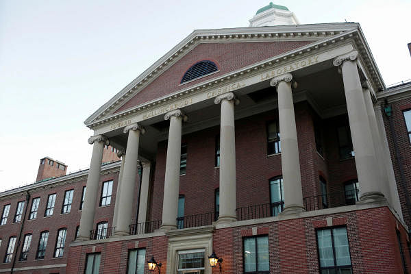 The exterior of The Department of Chemistry and Chemical Biology at Harvard University. (Reuters Photo)