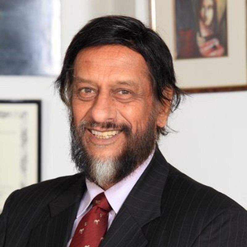 R K Pachauri, a former chief of The Energy and Resources Institute. (Photo: Twitter)