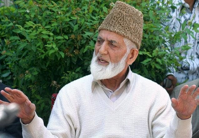 separatist leader Syed Ali Shah Geelani's family said he has has been ill for some time but his condition is stable. Credit: PTI File Photo