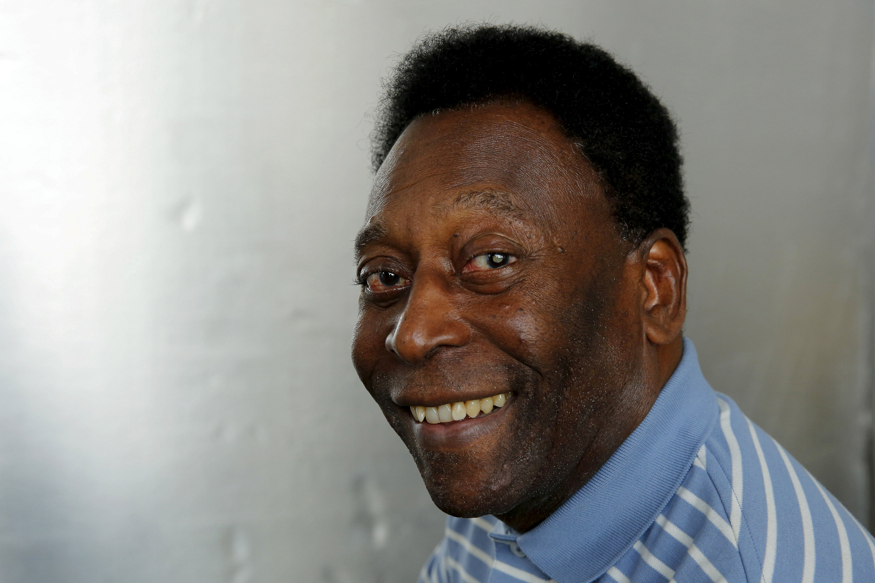 "I am not missing my (advertising) commitments on my busy schedule," said Pele, the only player to win three World Cups -- in 1958, 1962 and 1970. (Credit: Reuters Photo)