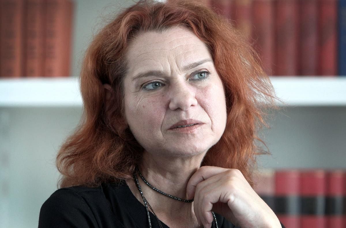 A Turkish court on February 14, 2020 acquitted renowned novelist Asli Erdogan on charges of membership of an armed terror organisation. (AFP Photo)