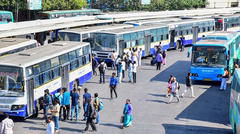 Karnataka Bandh. (DH Photo)