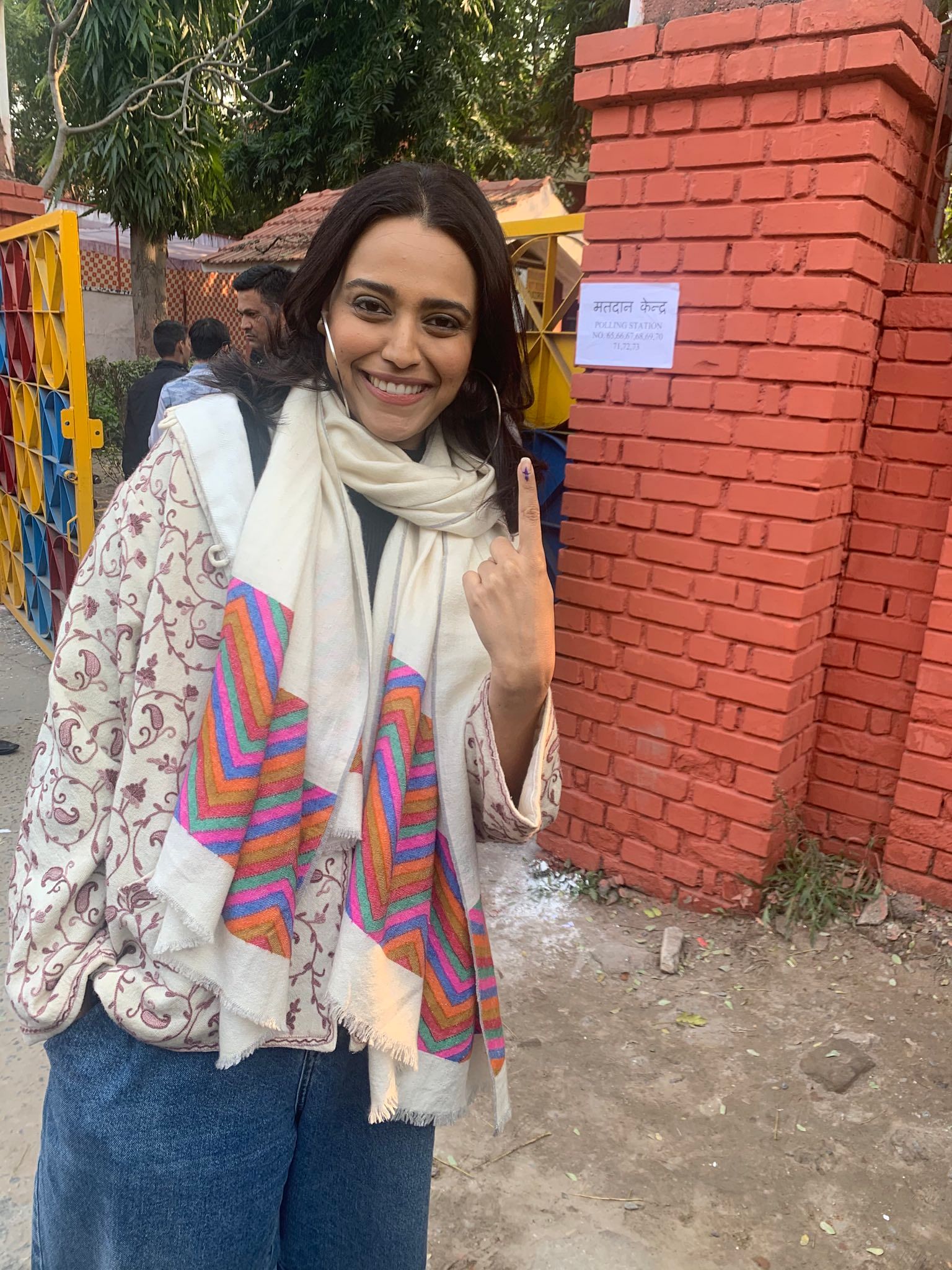 Proceeds from the event will be split between organisations working towards welfare of the widows of war veterans and empowerment of women in public spaces.  (Credit: Twitter/ReallySwara)
