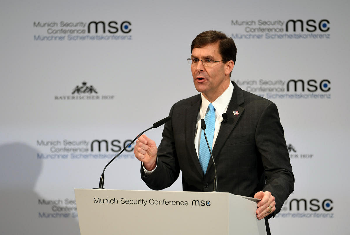 U.S. Defense Secretary Mark Esper. (Reuters photo)