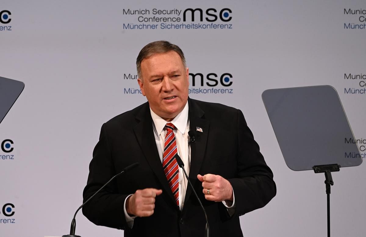 US Secretary of State Mike Pompeo. (AFP Photo)