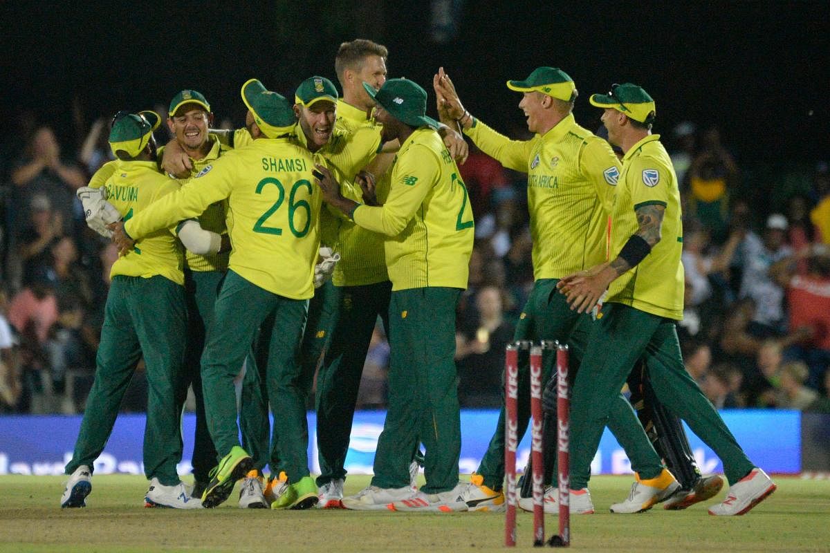 South Africa are currently playing T20s against England. (AFP Photo)