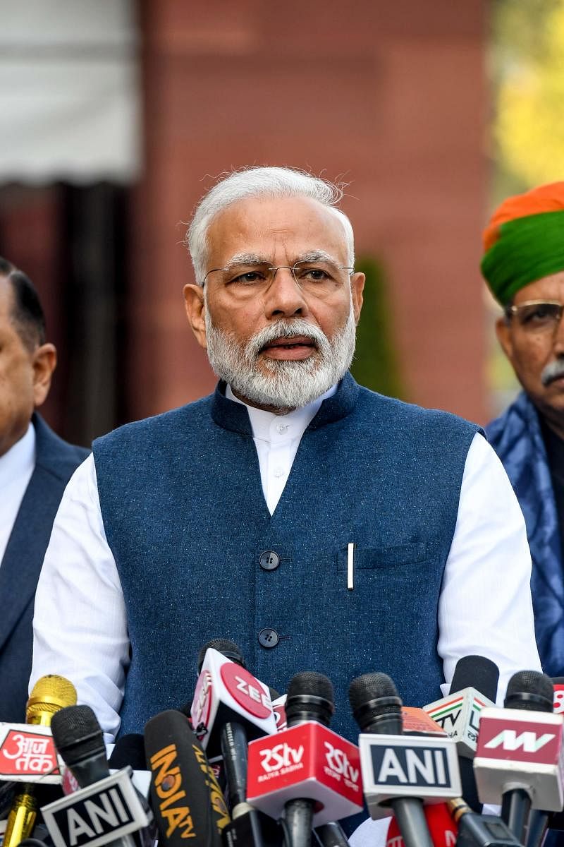 The prime minister also suggested measures to enhance collaboration in research and development projects among Indians working in different parts of the world. (PTI File Photo)