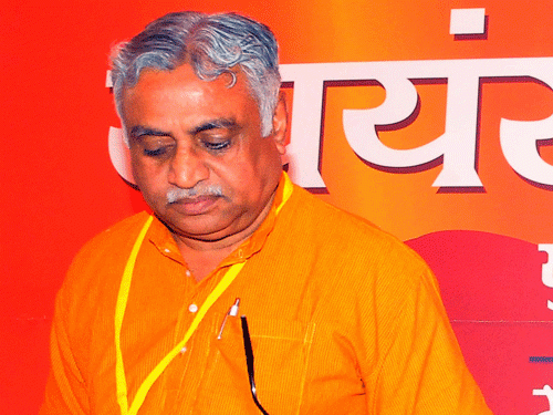 RSS sah sarkaryawah (joint general secretary) Manmohan Vaidya.