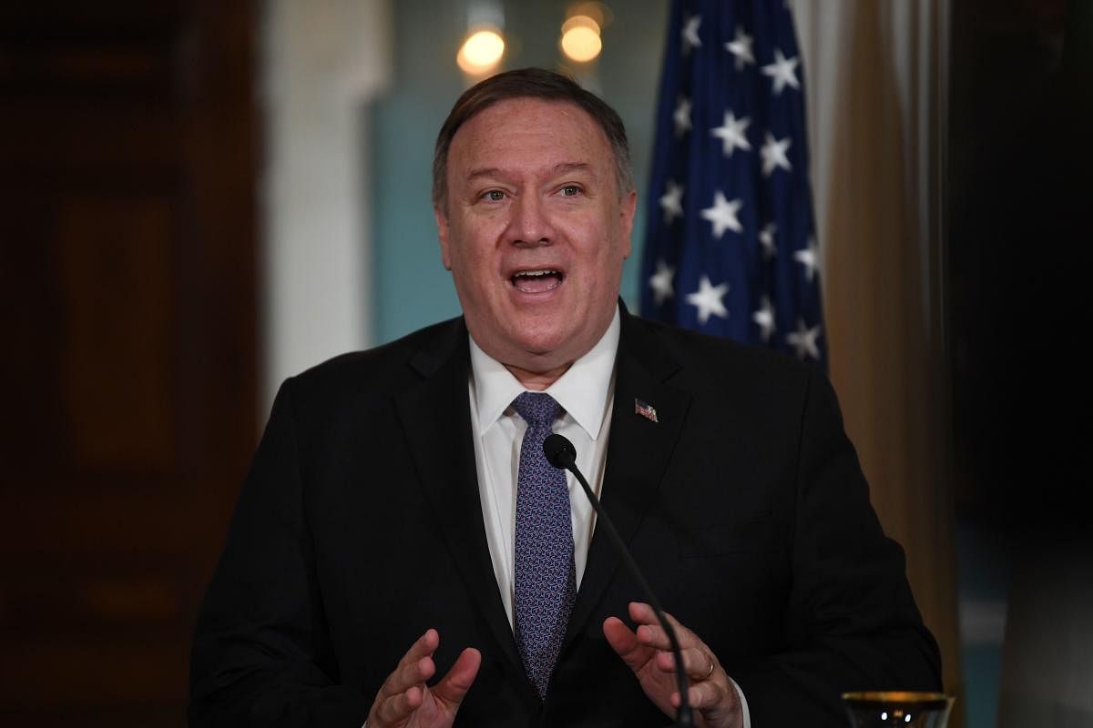 "Our aim is to galvanise private sector investment in their energy sectors," said Pompeo. Credit: AFP Photo