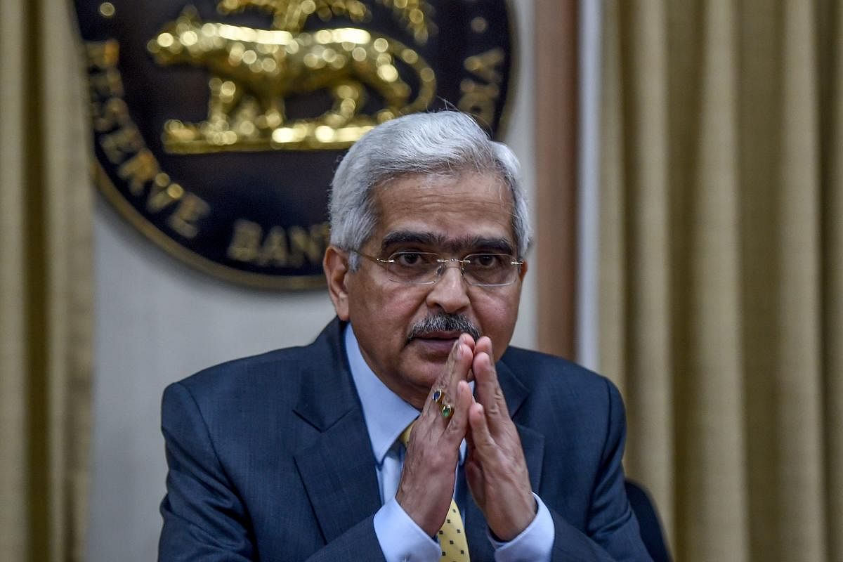 RBI Governor Shaktikanta Das did not offer any specific comments about the order, which might have ramifications on banks in terms of their exposure to the financially-stressed telecom companies. Credit: AFP Photo