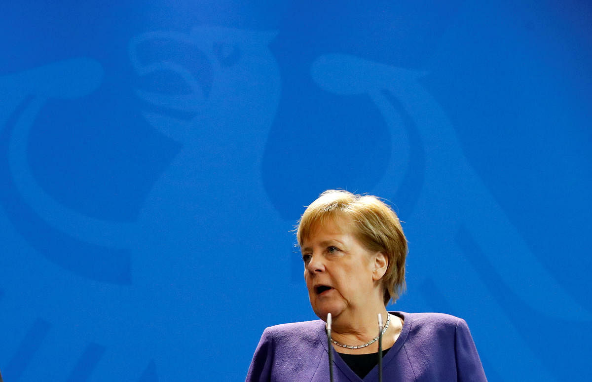 German Chancellor Angela Merkel. (Reuters photo)