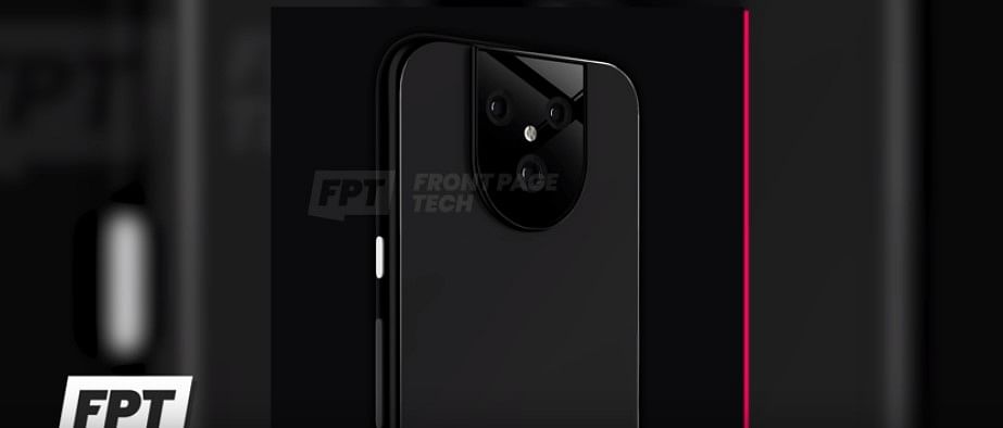 Google Pixel 5 prototype surface online (Credit: Front Page Tech/YouTube)