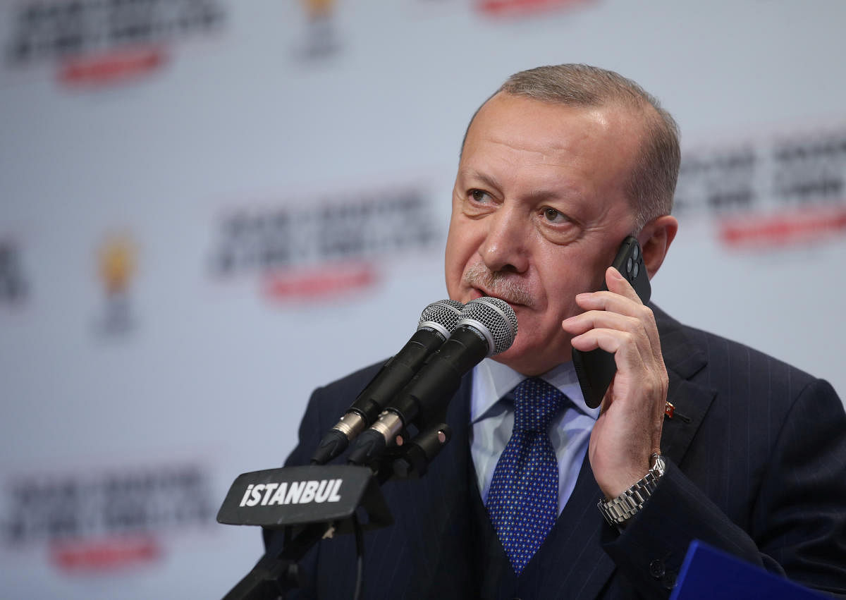 Turkish President Tayyip Erdogan. (Reuters photo)