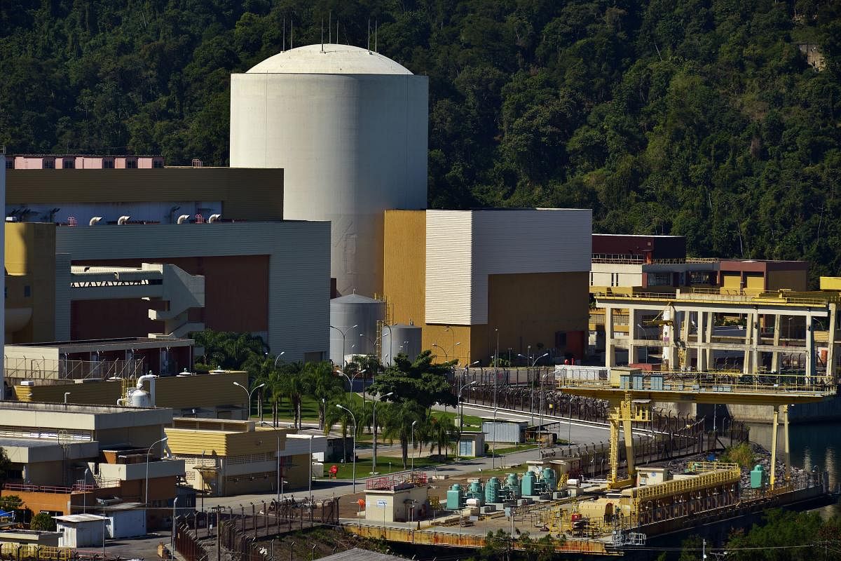 General view of Angra 1 Nuclear Power Plant in Angra dos Reis, Brazil August 1, 2019. Picture taken August 1, 2019. (Reuters photo)