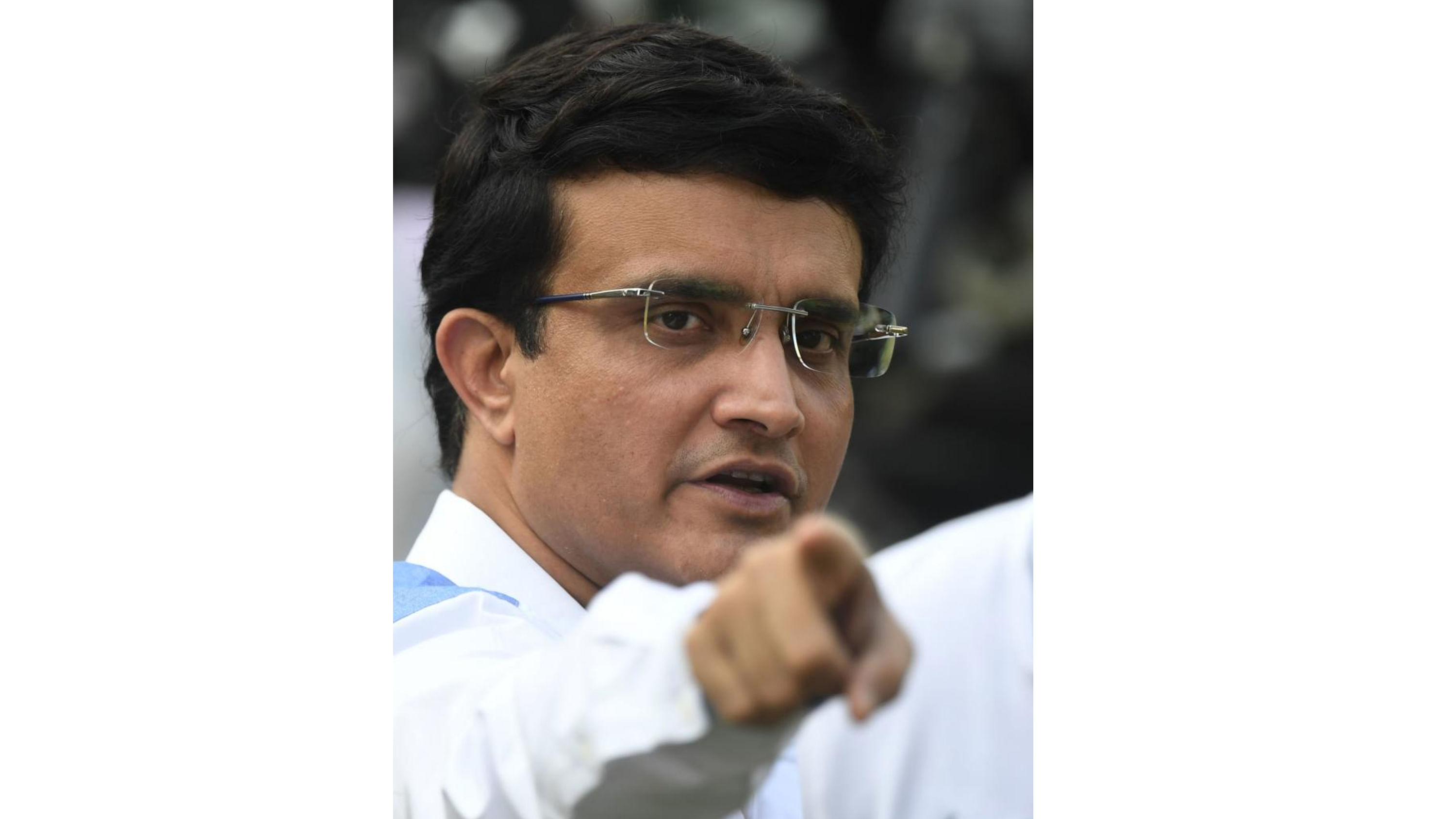 Indian cricket board chief Sourav Ganguly (AFP File Photo)