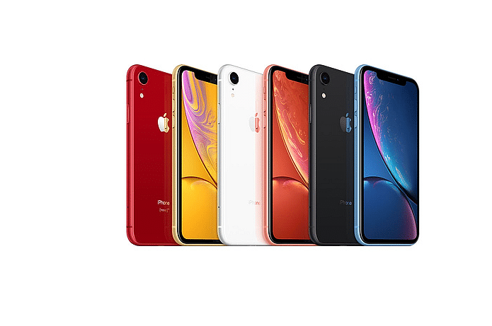 Apple's upcoming iPhone 9 is said to look similar to the iPhone XR (in the photo). Credit: Apple