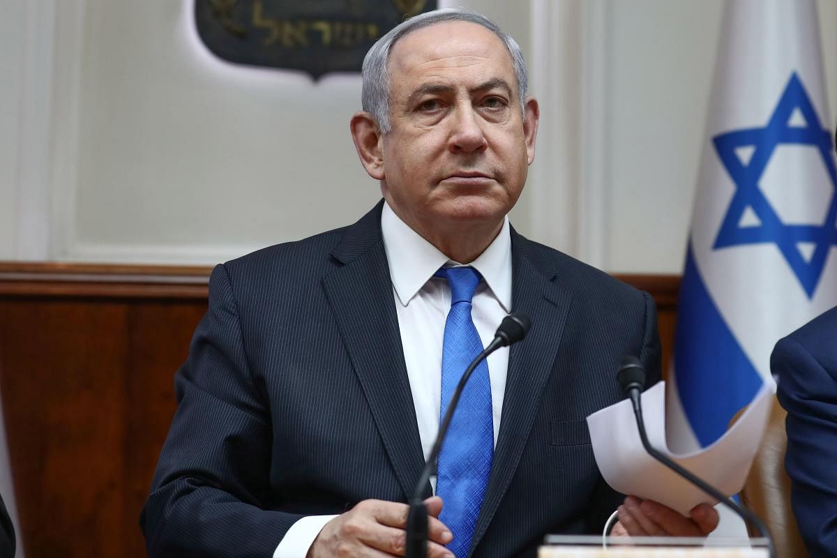  Israeli Prime Minister Benjamin Netanyahu. (AFP Photo)