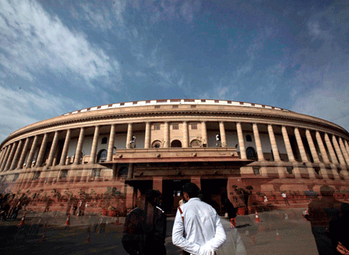Despite the government trying hard to introduce the GST bill in the Winter session of Parliament, little headway has been made from states' side with the empowered committee of state finance ministers insisting on their demand of retaining Rs 10 lakh as threshold limit for levying GST.  / PTI Photo